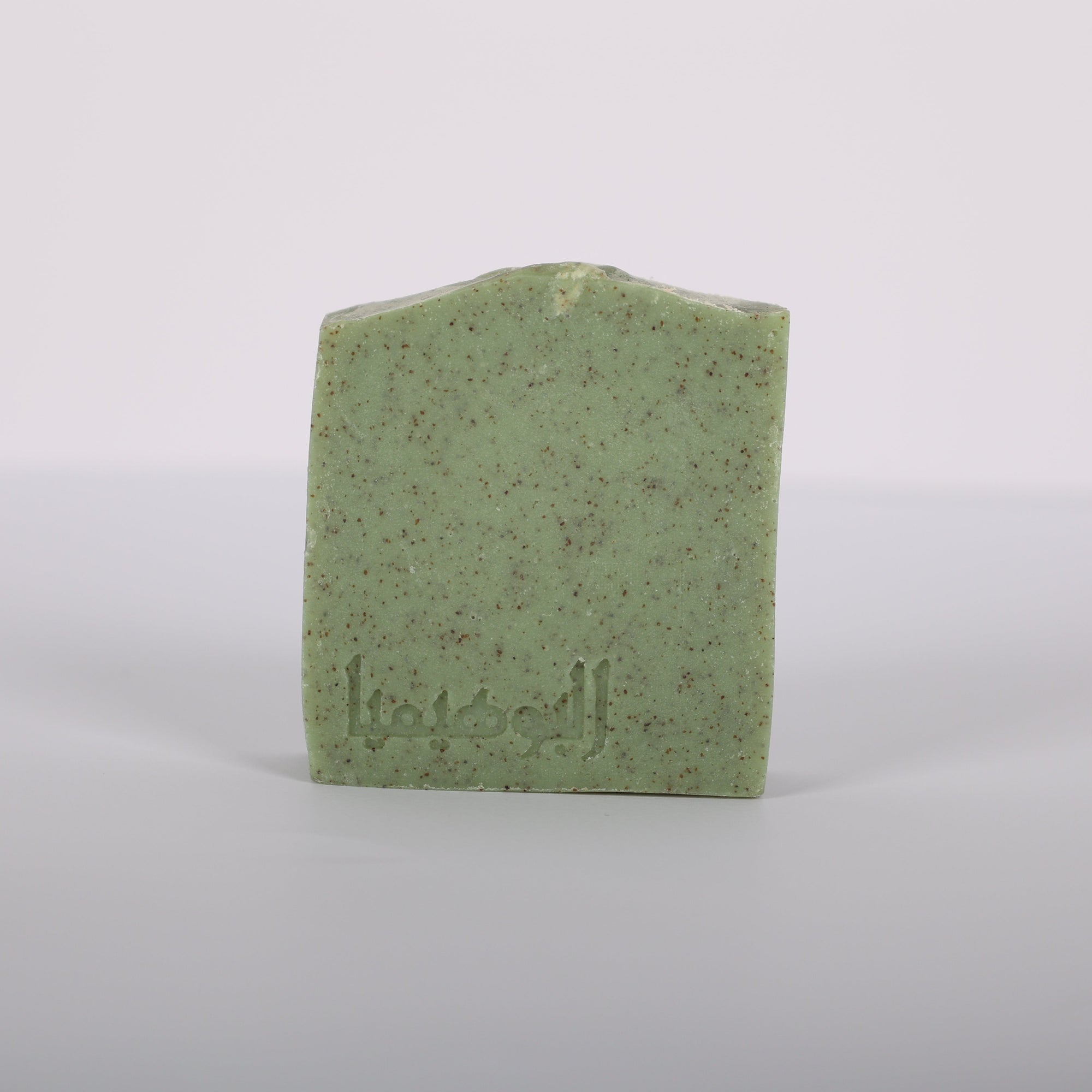 Natural hand,ade walnut soap for exfoliating and glowing skin