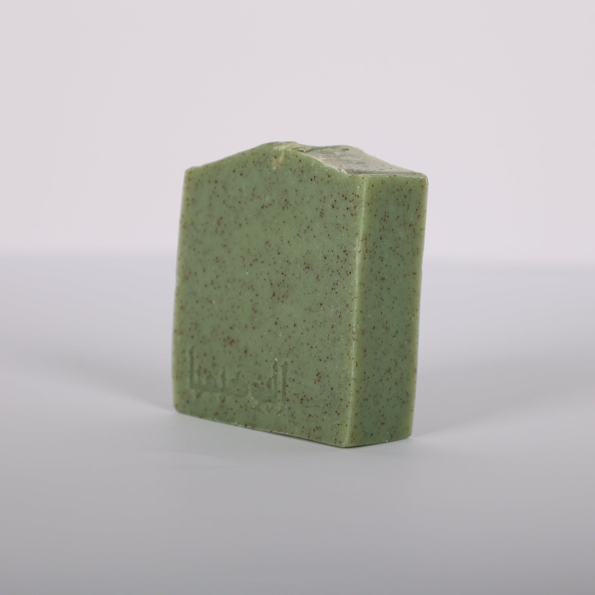 Natural hand,ade walnut soap for exfoliating and glowing skin