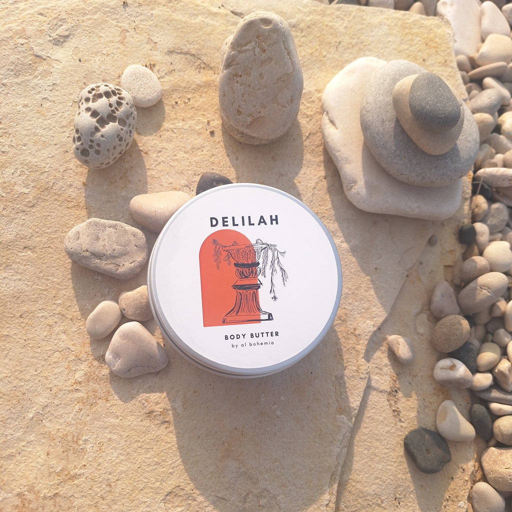 Nourishing body butter with beeswax and glycerin