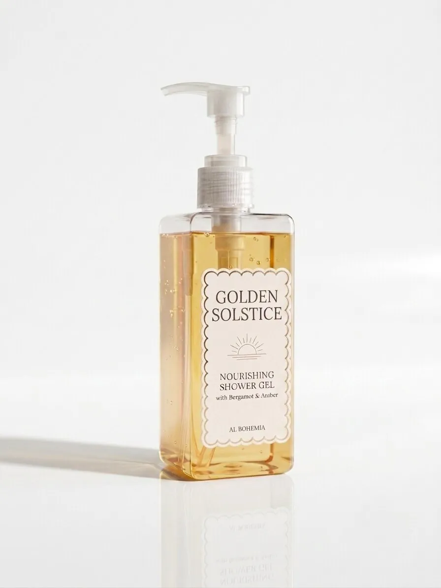 Golden Solstice Shower Gel